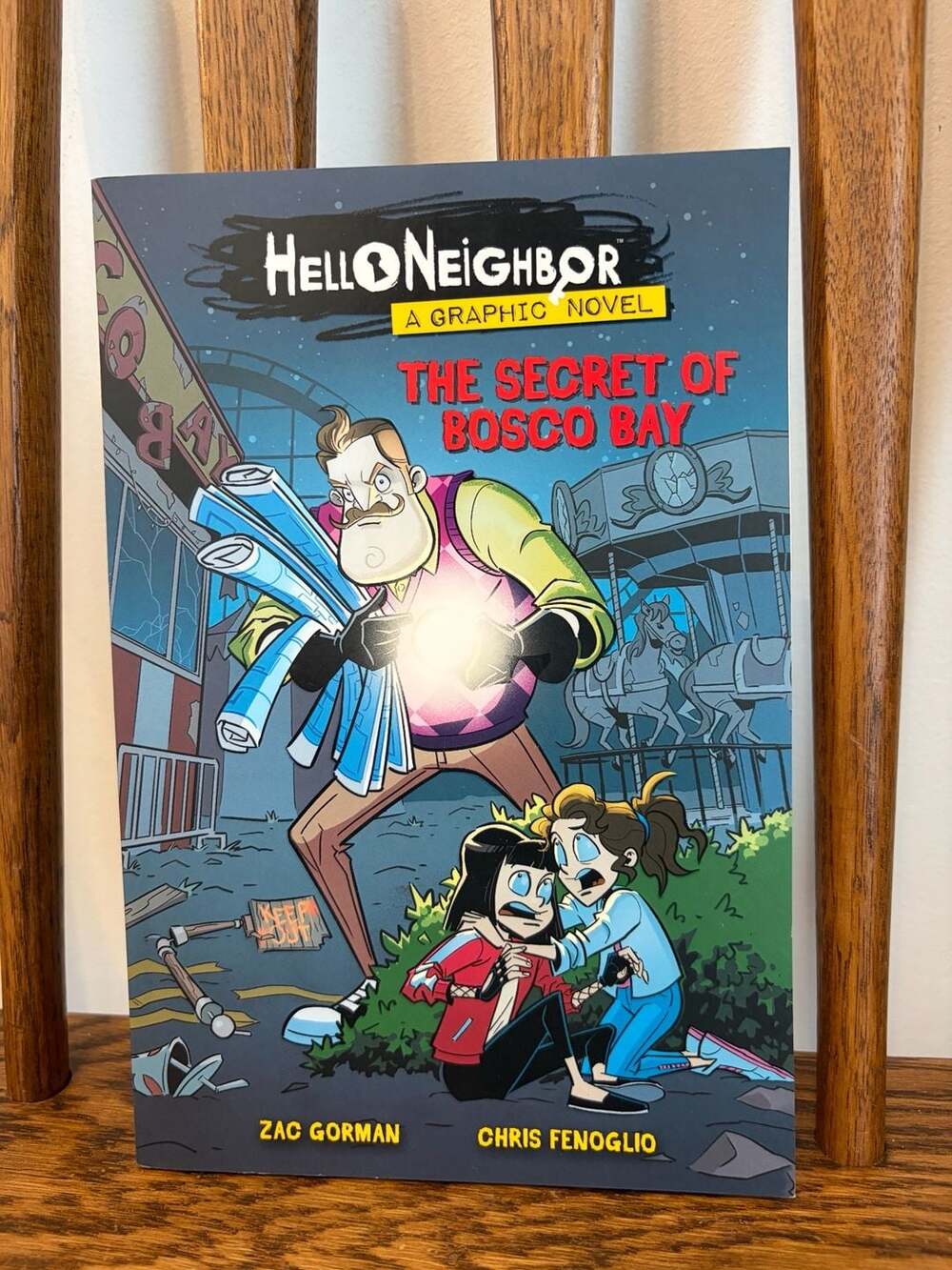 Hello Neighbor: The Secret of Bosco Bay Graphic Novel by Zac Gorman